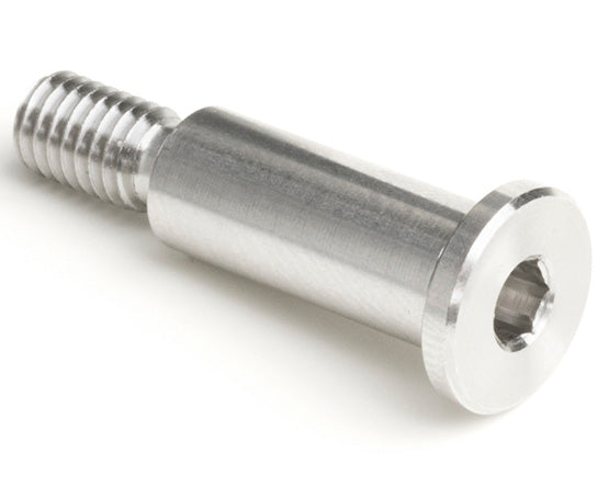 316 Stainless Steel Ultra-Low-Profile Precision Shoulder Screw 6 mm Shoulder Diameter 4 mm Shoulder Length M5 x 0.80 mm Thread 90pcs/Pack